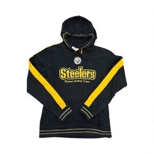 NFL Team Apparel Womens Steelers National Football League Hoodie
